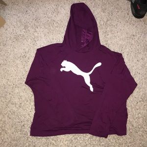 Maroon puma sweater🥼✨